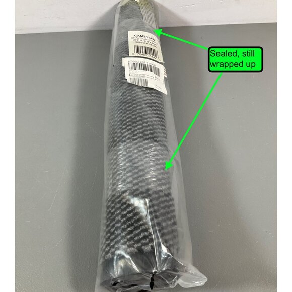 Midwest Design Imports Black Utility Mat 24x36 Fabric Door Mat, Dirt-Blocking - Picture 3 of 5